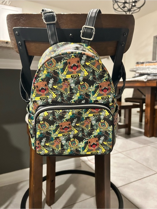 Funko Other - Funko Jurassic Park T-Rex Dinosaur Caution Mini Backpack 2022